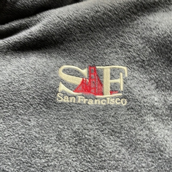 San Francisco fleece zip up jacket XL - Picture 3 of 9